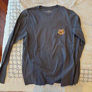 VINEYARD VINES BLUE FAL. LONG SLEEVE T-SHIRT, SIZE SMALL